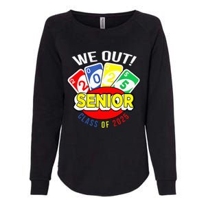 U.N.O We Out Senior Class Of 2025 Womens California Wash Sweatshirt