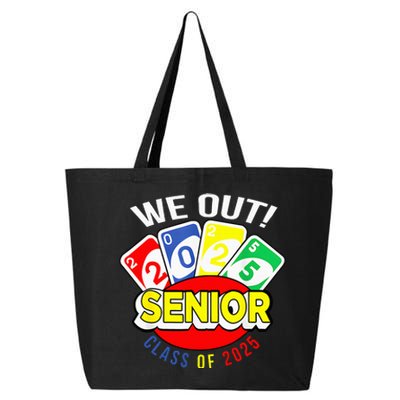 U.N.O We Out Senior Class Of 2025 25L Jumbo Tote