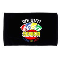 U.N.O We Out Senior Class Of 2025 Microfiber Hand Towel