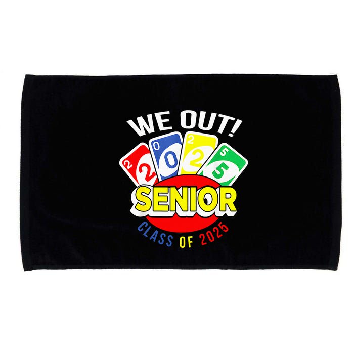 U.N.O We Out Senior Class Of 2025 Microfiber Hand Towel