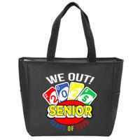 U.N.O We Out Senior Class Of 2025 Zip Tote Bag