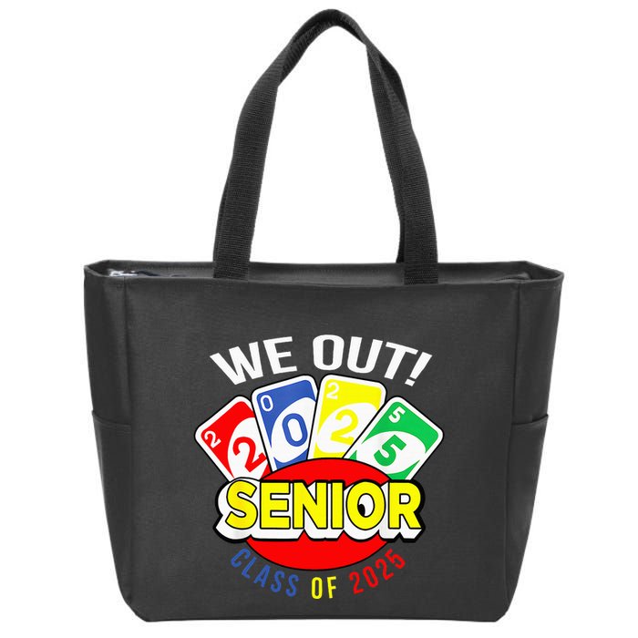 U.N.O We Out Senior Class Of 2025 Zip Tote Bag