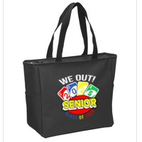 U.N.O We Out Senior Class Of 2025 Zip Tote Bag