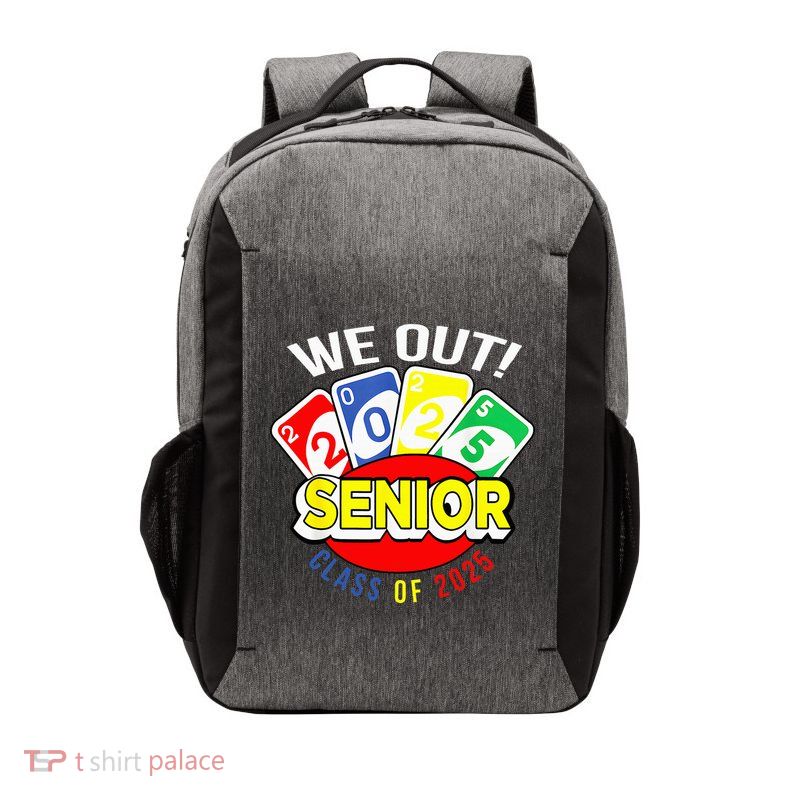 U.N.O We Out Senior Class Of 2025 Vector Backpack