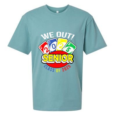 U.N.O We Out Senior Class Of 2025 Sueded Cloud Jersey T-Shirt