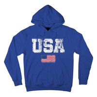 Usa Women Patriotic American Us Flag Hoodie