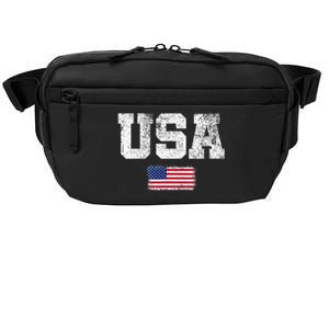 Usa Women Patriotic American Us Flag Crossbody Pack