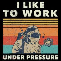 Underwater Welder Quote For A Welding Specialist Apron