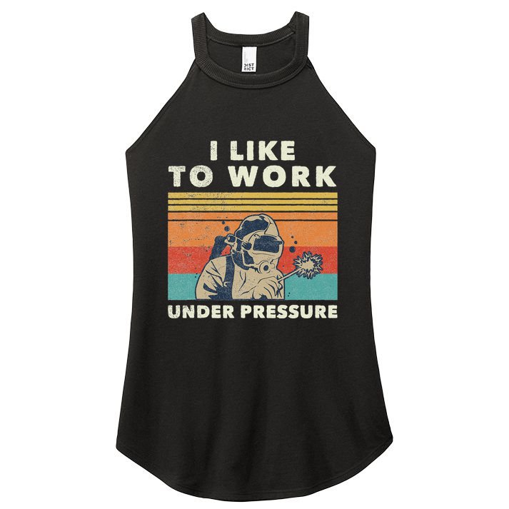 Underwater Welder Quote For A Welding Specialist Women's Perfect Tri Rocker Tank
