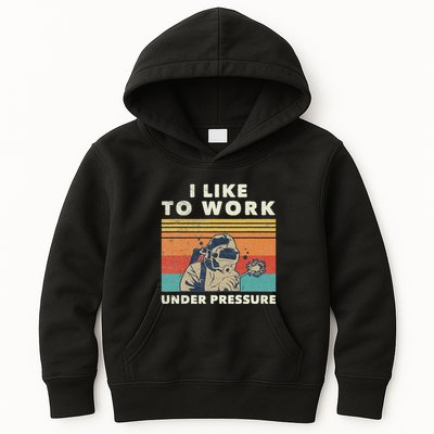 Underwater Welder Quote For A Welding Specialist Kids Hoodie