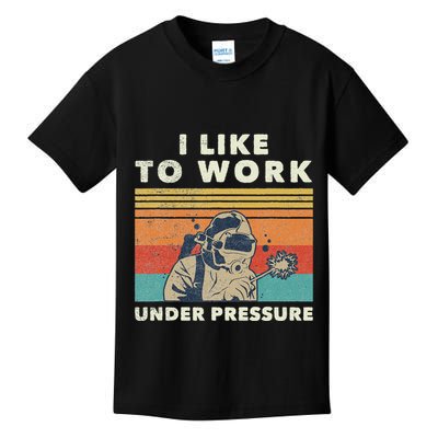 Underwater Welder Quote For A Welding Specialist Kids T-Shirt