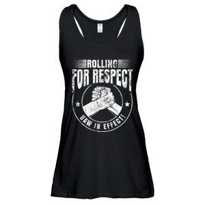 UAW Worker Rolling For Respect UAW In Effect Union Laborer Ladies Essential Flowy Tank