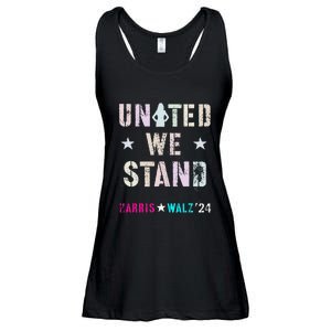 United We Stand Unity Over Division Kamala Harris Walz Myodb Ladies Essential Flowy Tank