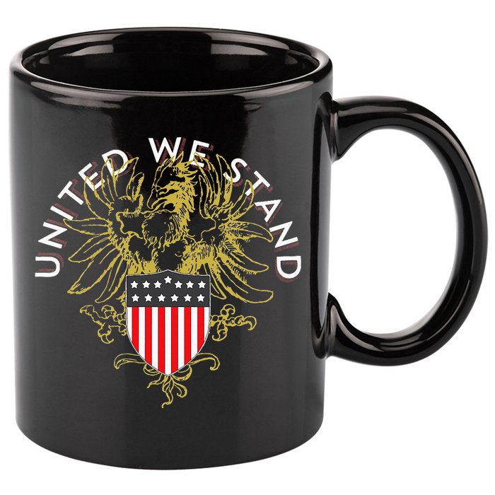 United We Stand 11oz C Handle Ceramic Mug