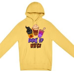 Up Witch S Outfit For Halloween Night And Gift Premium Pullover Hoodie