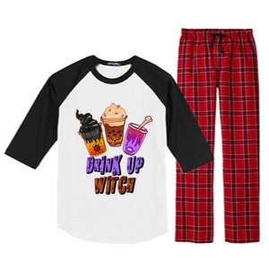 Up Witch S Outfit For Halloween Night And Gift Raglan Sleeve Pajama Set