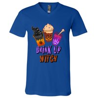 Up Witch S Outfit For Halloween Night And Gift V-Neck T-Shirt