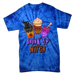 Up Witch S Outfit For Halloween Night And Gift Tie-Dye T-Shirt