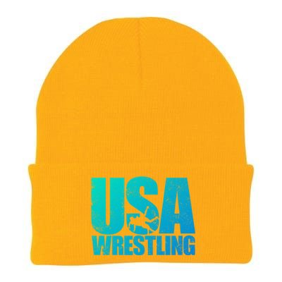 Usa Wrestling S Wrestling Team Patriot Usa Wrestler Cute Gift Knit Cap Winter Beanie