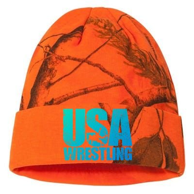 Usa Wrestling S Wrestling Team Patriot Usa Wrestler Cute Gift Kati Licensed 12" Camo Beanie