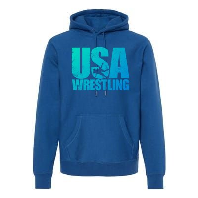 Usa Wrestling S Wrestling Team Patriot Usa Wrestler Cute Gift Premium Hoodie