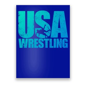 Usa Wrestling S Wrestling Team Patriot Usa Wrestler Cute Gift Poster