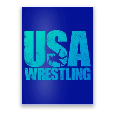 Usa Wrestling S Wrestling Team Patriot Usa Wrestler Cute Gift Poster