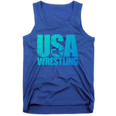 Usa Wrestling S Wrestling Team Patriot Usa Wrestler Cute Gift Tank Top