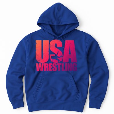 Usa Wrestling S Wrestling Team Patriot Usa Wrestler Cute Gift Hoodie