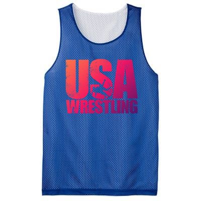 Usa Wrestling S Wrestling Team Patriot Usa Wrestler Cute Gift Mesh Reversible Basketball Jersey Tank