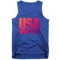 Usa Wrestling S Wrestling Team Patriot Usa Wrestler Cute Gift Tank Top