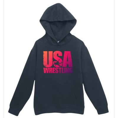 Usa Wrestling S Wrestling Team Patriot Usa Wrestler Cute Gift Urban Pullover Hoodie