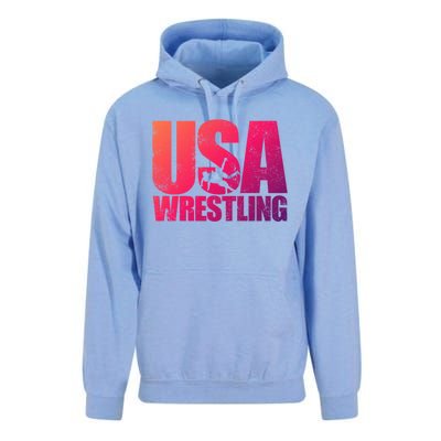 Usa Wrestling S Wrestling Team Patriot Usa Wrestler Cute Gift Unisex Surf Hoodie