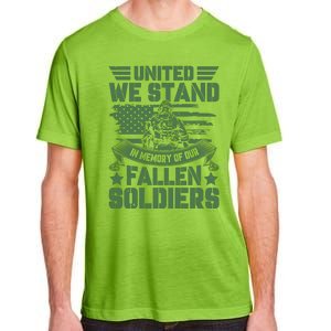 United We Stand Memorial Day Remembrance Adult ChromaSoft Performance T-Shirt