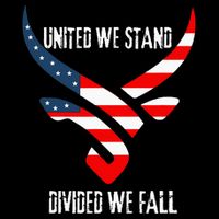 United We Stand Divided We Fall Usa Flag City Backpack