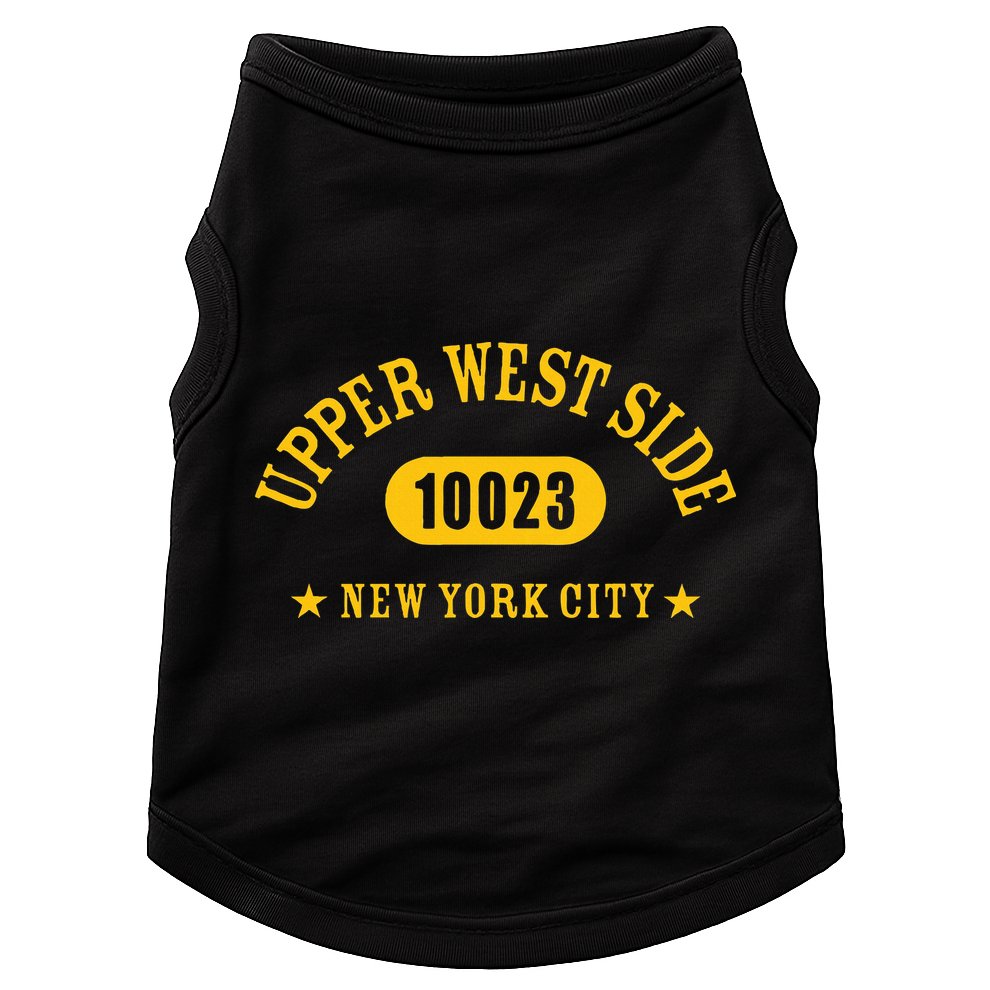 Upper West Side 10023 New York City Nyc Athletic Design Doggie Tank