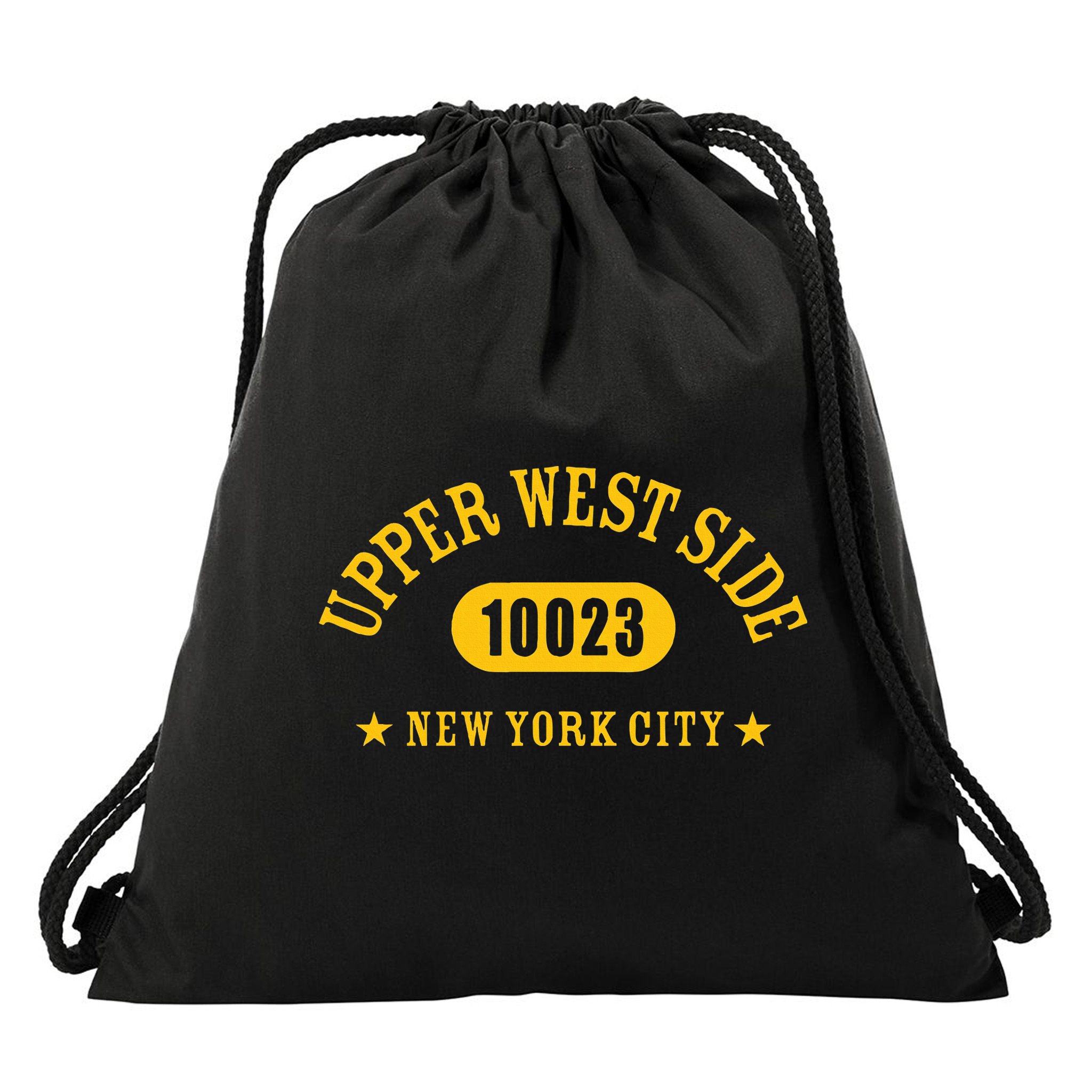 Upper West Side 10023 New York City Nyc Athletic Design Drawstring Bag