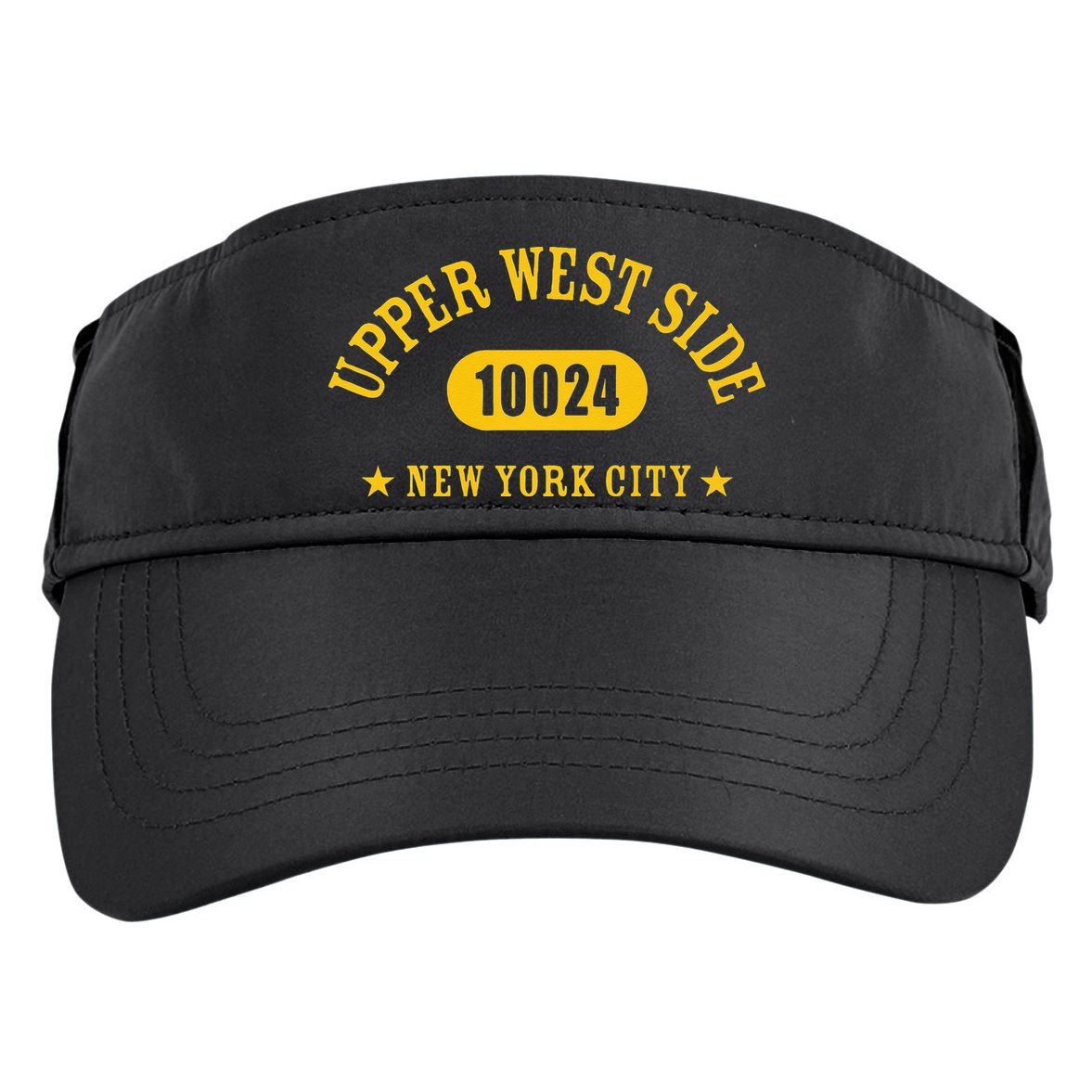 UPPER WEST SIDE 10024 NEW YORK CITY NYC Athletic Design Adult Drive Performance Visor
