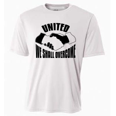 United We Shall Overcome Civil Rights Cooling Performance Crew T-Shirt