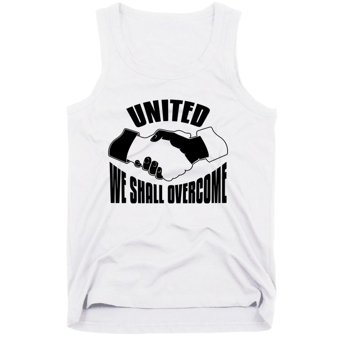 United We Shall Overcome Civil Rights Tank Top