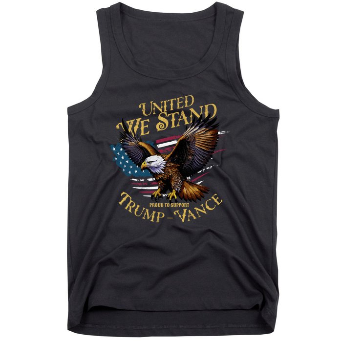 United We Stand Support Trump Vance 2024 Tank Top