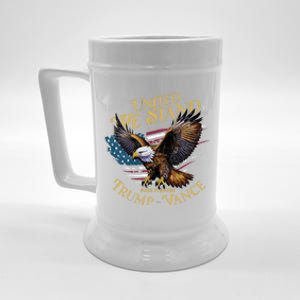 United We Stand Support Trump Vance 2024 Beer Stein