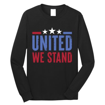 United We Stand Independence Day Graphic Long Sleeve Shirt