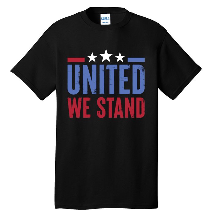 United We Stand Independence Day Graphic Tall T-Shirt