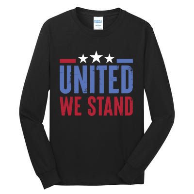 United We Stand Independence Day Graphic Tall Long Sleeve T-Shirt