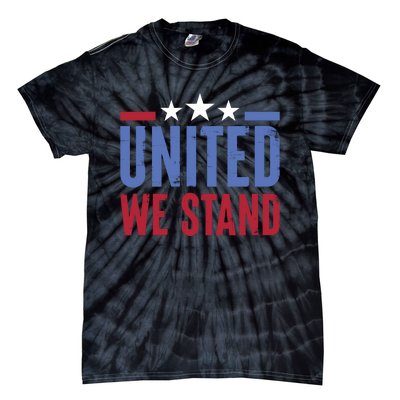 United We Stand Independence Day Graphic Tie-Dye T-Shirt