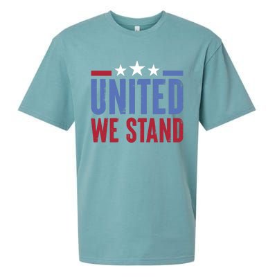 United We Stand Independence Day Graphic Sueded Cloud Jersey T-Shirt