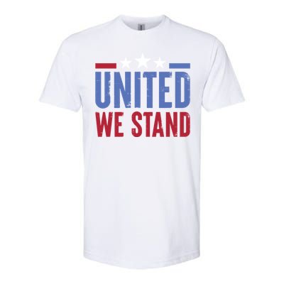 United We Stand Independence Day Graphic Softstyle CVC T-Shirt