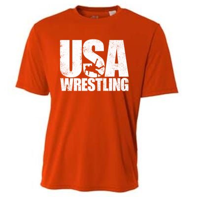 Usa Wrestling S Wrestling Team Patriot Usa Wrestler Cute Gift Cooling Performance Crew T-Shirt