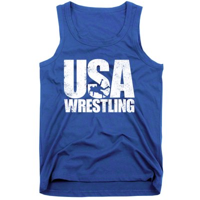 Usa Wrestling S Wrestling Team Patriot Usa Wrestler Cute Gift Tank Top